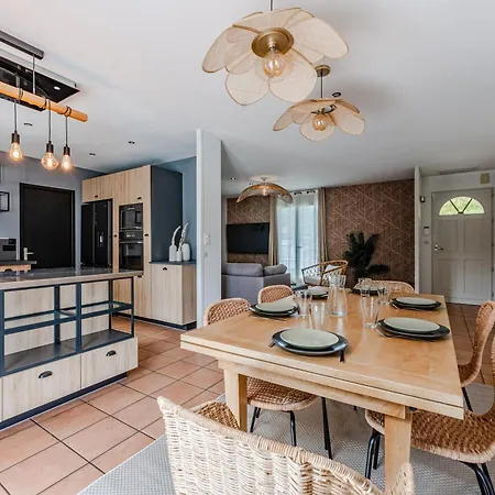 Vakantiehuis La Boheme Du - Maison Climatisee Avec Piscine La Teste-de-Buch