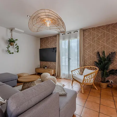 La Boheme Du - Maison Climatisee Avec Piscine La Teste-de-Buch