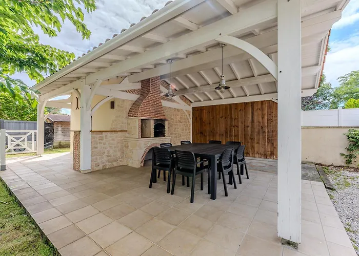 Ferienhaus La Boheme Du - Maison Climatisee Avec Piscine La Teste-de-Buch